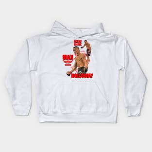 Max Holloway ufc artwork by shunsukevisuals Kids Hoodie